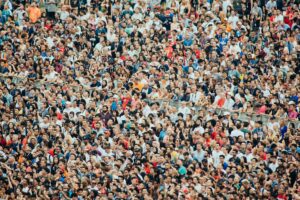Une image de foule