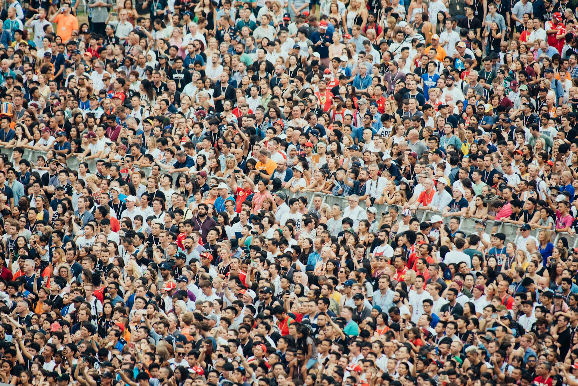 Une image de foule